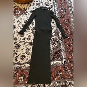 100% Authentic Versace Knitted Sweater Half High Neck Slim Fit Maxi Size 40